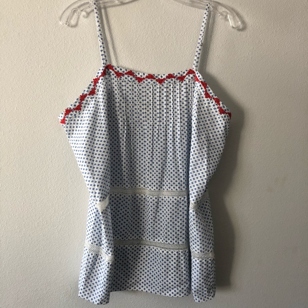 Lucky Brand Printed Summer Tank Top